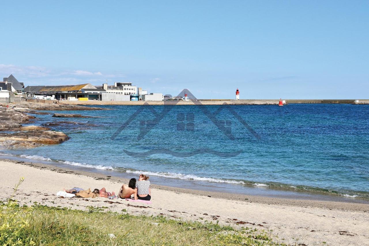 LocaLise au Guilvinec - A22 - Belle vue sur la mer, la piscine et le jardin - Tout à pied, plages, port, centre, commerces, marché - Wifi inclus - Animaux bienvenus - Linge de lit inclus Exterior foto